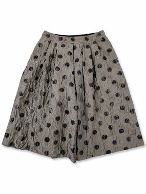 Marc by Marc Jacobs Polka Dot Culottes Jacquard Pleated Shorts Avant Garde Size2
